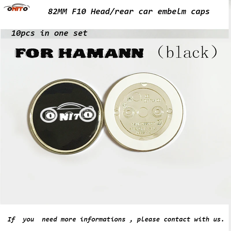 10 шт. F10 82 мм Автомобильная головка детской капоты/Автомобильная логотип
