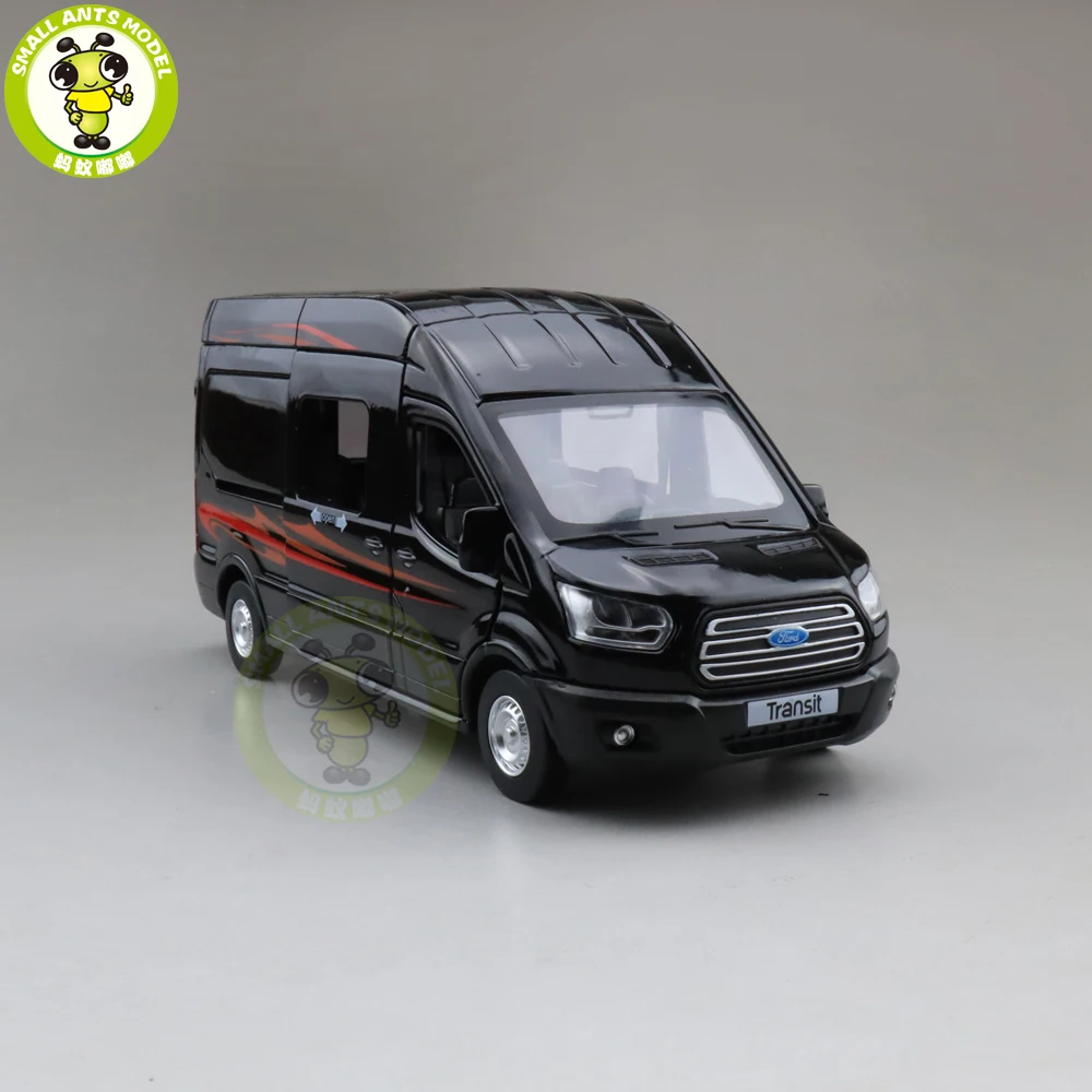 1/35 Ford Transit Van Cargo MPV литая модель автомобиля игрушки для детей Подарки для мальчиков и девочек