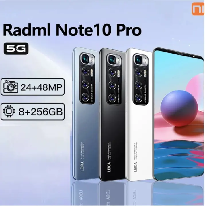 

Cell Phone Note 10 Android Smart Phone 6GB RAM 128GB ROM Telephone 4800mAh Battery 6.1 inch 4G 5G Global Version Mobile Phones