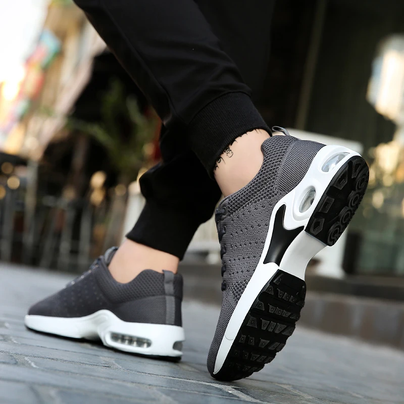 Мужская повседневная обувь кроссовки уличная спортивная для бега Homme модные