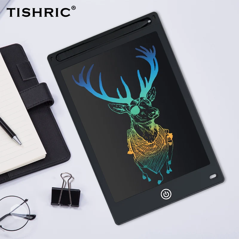 TISHRIC 8,5/10/1" дюймов дети Цвет Экран цифровой графический планшет МКБ доска для рисования рукописного ввода Стилус со стирающимися чернилами для образования