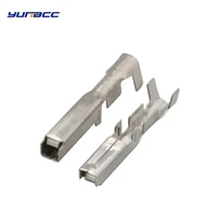 2 0 series automotive connector pin terminal female tin plated crimping terminals dj623 20 6a