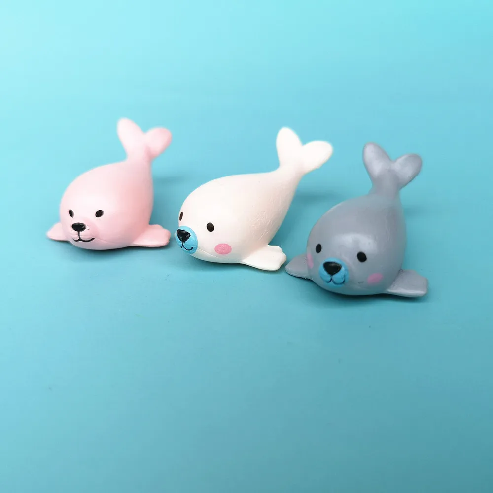 3 шт. милое уплотнение миниатюрное сказочное садовое украшение с животными DIY