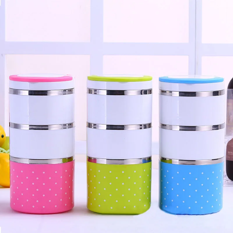 Герметичный Ланч бокс из нержавеющей стали для детей студенческие пищевые