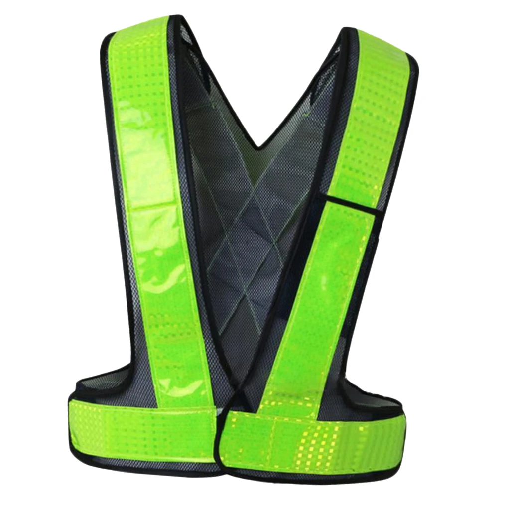 

High Visibility Safety Vest With Reflective Strips, Premium, 2 Colors Optional