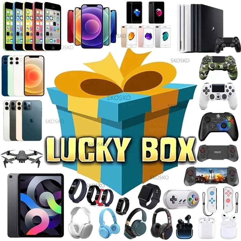 

2022 Novelty Surprise Gift Lucky Random Item More Digital Product Do You Dare to Try It100% Winning High Quality Mystery Box