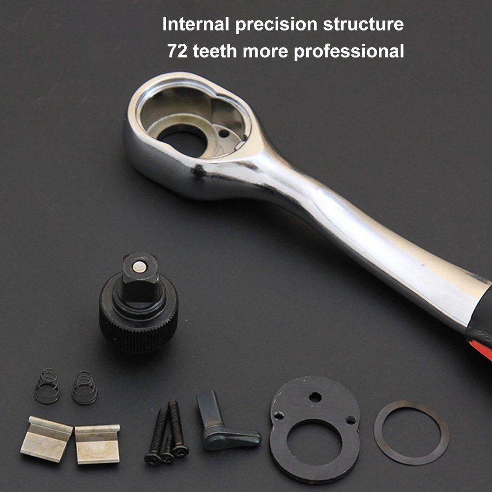 CR V набор гаечное ключа с 1/4 &quot3/8" 1/2 "гнездовая отвертка шестигранный ключ 72
