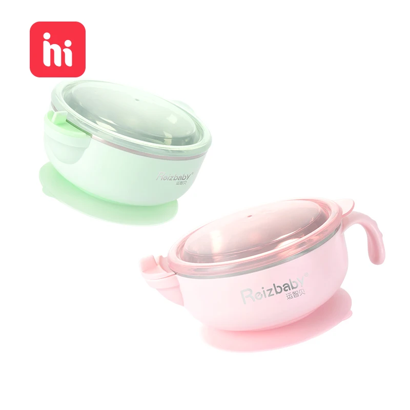 Детская посуда чаша из нержавеющей стали теплоизоляционная присоска сохранение