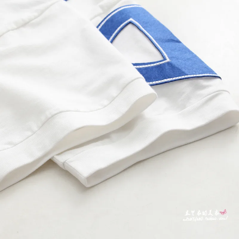 LKGHULO Summer Style Women Clothing Short Sleeve Loose Embroidery Hoodies Cotton Hoody Sweatshirts Plus Size A606 | Женская одежда