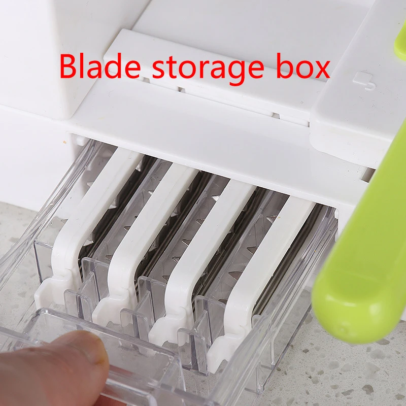 Спиральный овощерезка с 4 вращающимися лезвиями резак для макаронных изделий