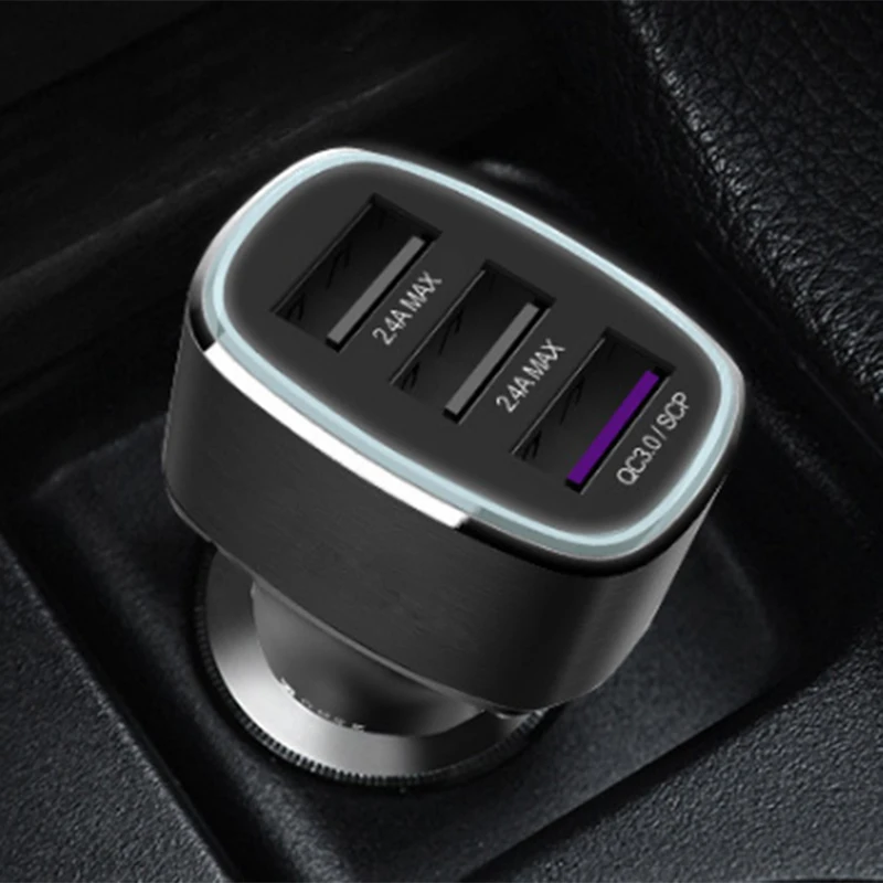 Автомобильное зарядное устройство для сотового телефона адаптер питания