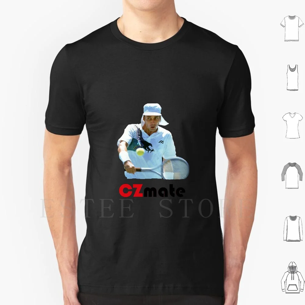 

Ivan Lendl T Shirt Cotton Men DIY Print Ivan Lendl Tennis