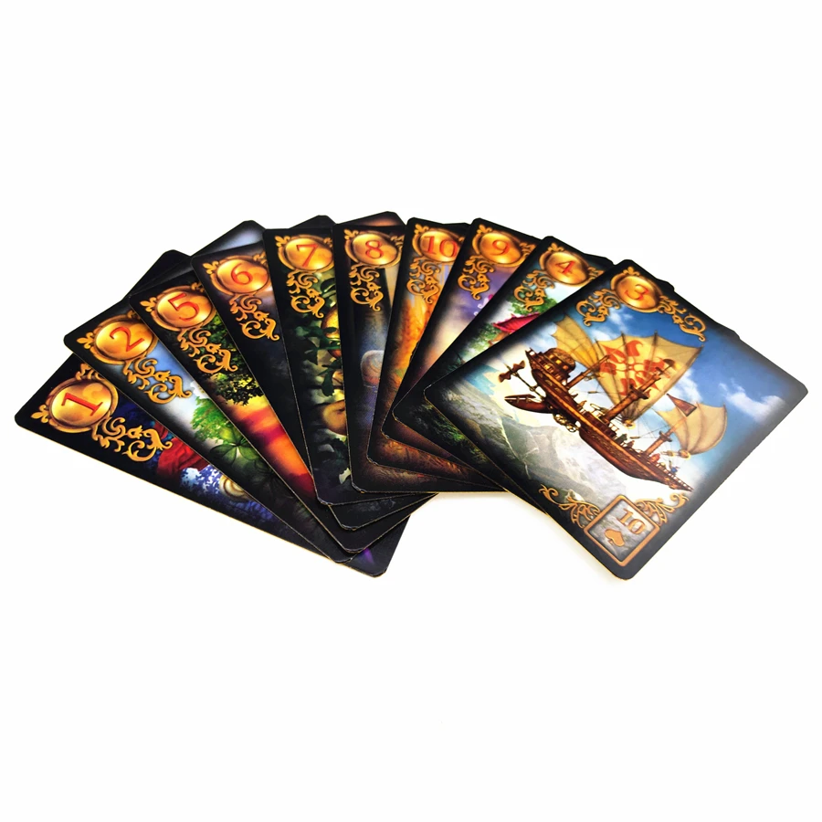 Колода карт Golden Reverie Lenormand с изображением оракула раскрывает ваши истинные