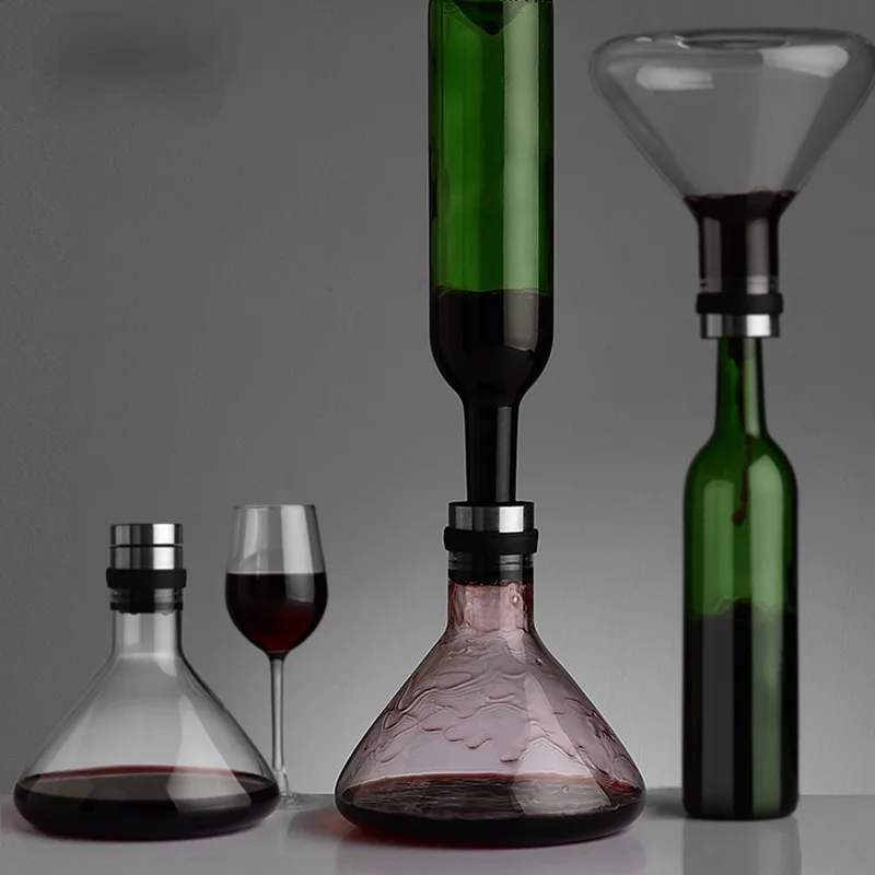 

TT винный графин для дома, красное вино, персонализированный креативный Быстрый Графин для вина, графин для вина, стеклянный графин для вина ...