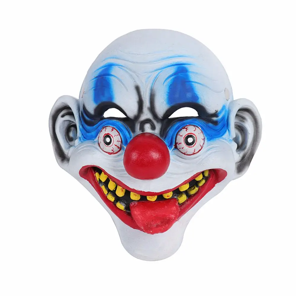 

1000pcs PU Halloween Smiling Clown Mask 3D Funny Scary PU Clown Mask