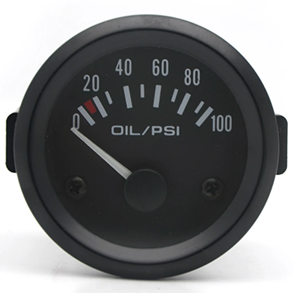 Универсальный автомобильный аналоговый манометр 2 дюйма 52 мм 0 100PSI