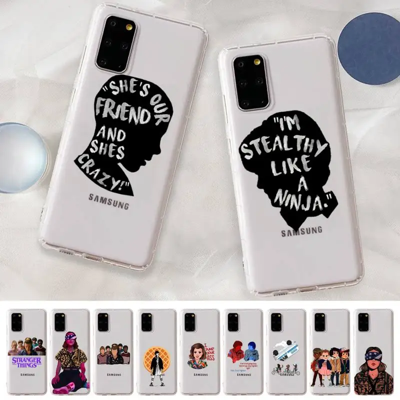 

Stranger Things Phone Case For Samsung A 10 20 30 50s 70 51 52 71 4g 12 31 21 31 S 20 21 plus Ultra