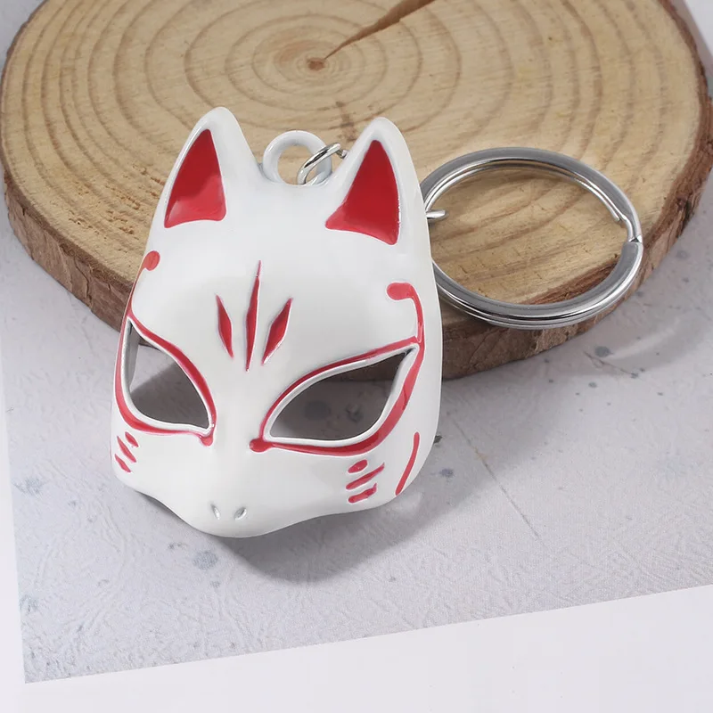 Милый аниме персонаж из мультфильма 5 P5 лиса маска металлический брелок кулон