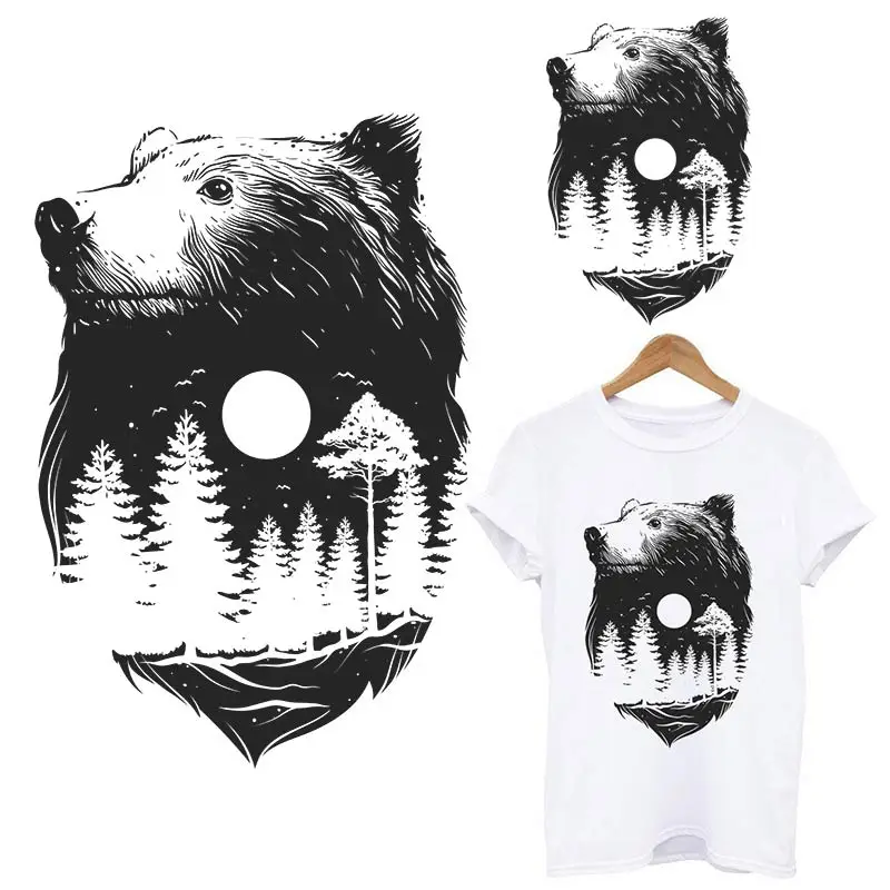 Наклеивающиеся на одежду наклейки для утюга в виде животных|Заплатки| |