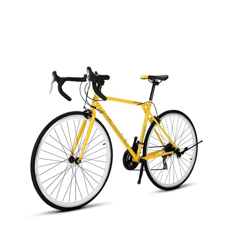700 C 21 velocità bici da strada manubrio curvo in acciaio ad alto tenore  di carbonio fuoristrada da corsa per auto da corsa per adulti