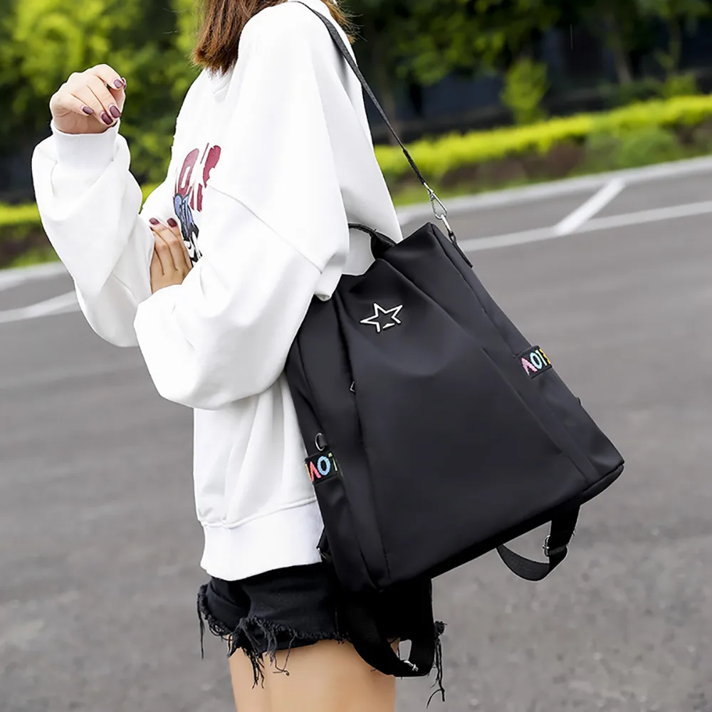 

Fashion Anti-Theft Women Backpack Waterproof High Quality Youth Oxford Satchel Bag Shoulders Bag Student Backpacks School Bags