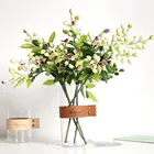 1 шт. искусственные ягоды Фрукты Diy Цветы Дешевые синие ягоды Рождество домашнее свадебное украшение поддельные искусственная Цветочная композиция