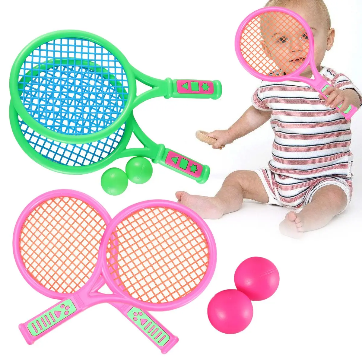 1 пара Детские теннисные ракетки | Спорт и развлечения