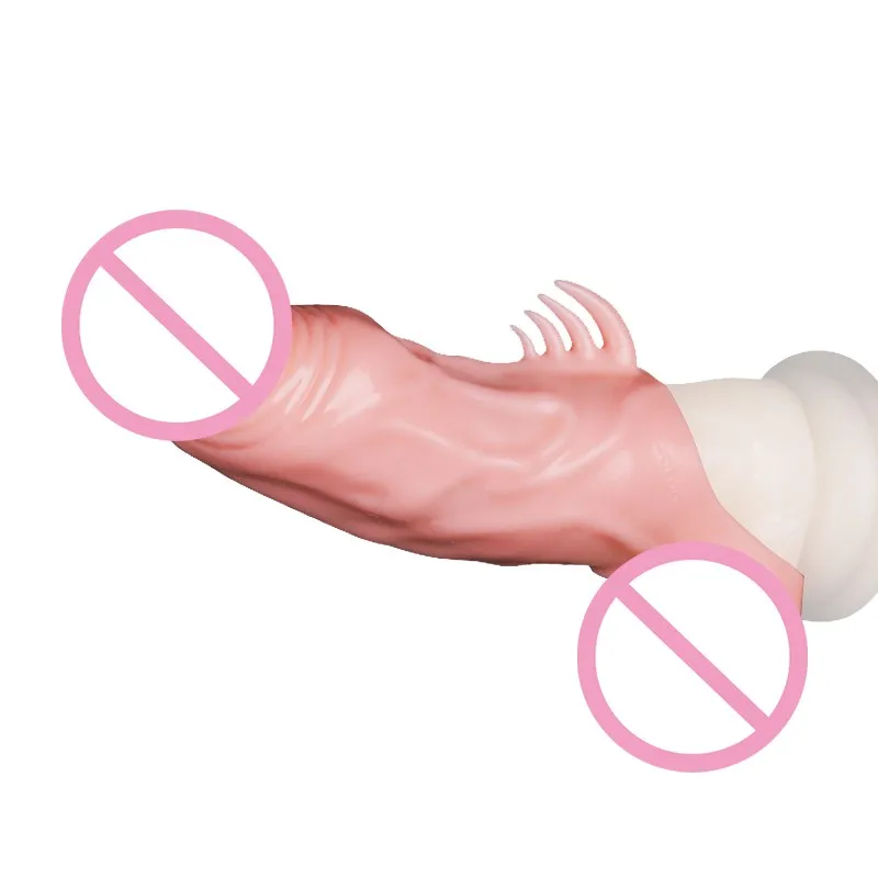 Женский удлинитель для пениса увеличивающий мужской член t образный рукав