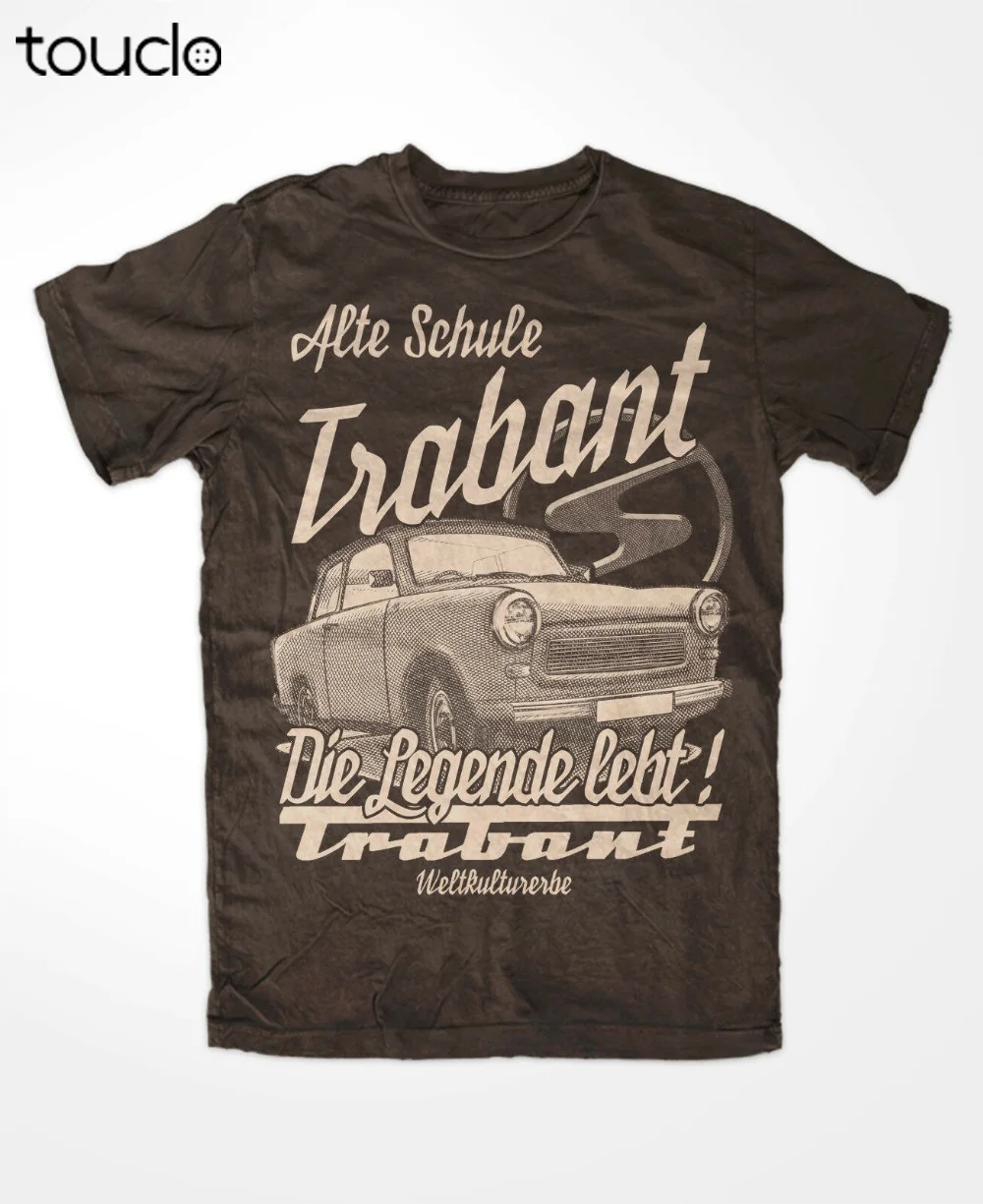 Trabant Die Legende T-Shirt Braun S51 Ddr Trabant Ostkult Weltkulturerbe P50Novelty for Printed Short Sleeve Men'S Tops T Shirt
