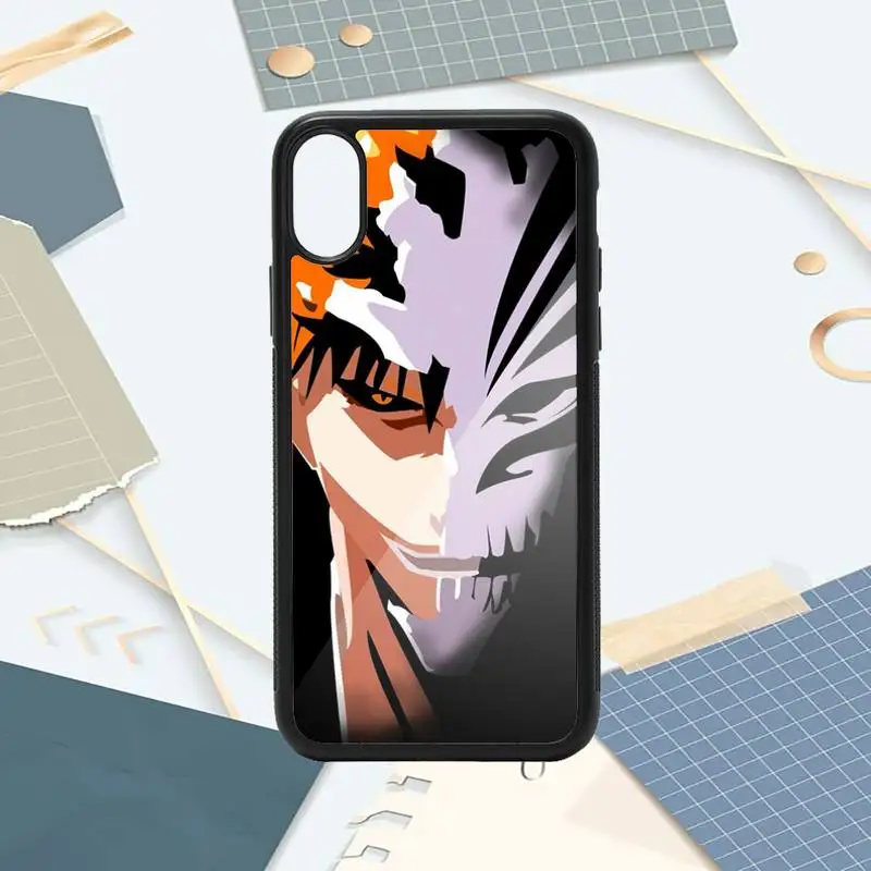 

Bleach Ulquiorra Japan Anime Phone Case PC for iPhone 11 12 pro XS MAX 8 7 6 6S Plus X 5S SE 2020 XR