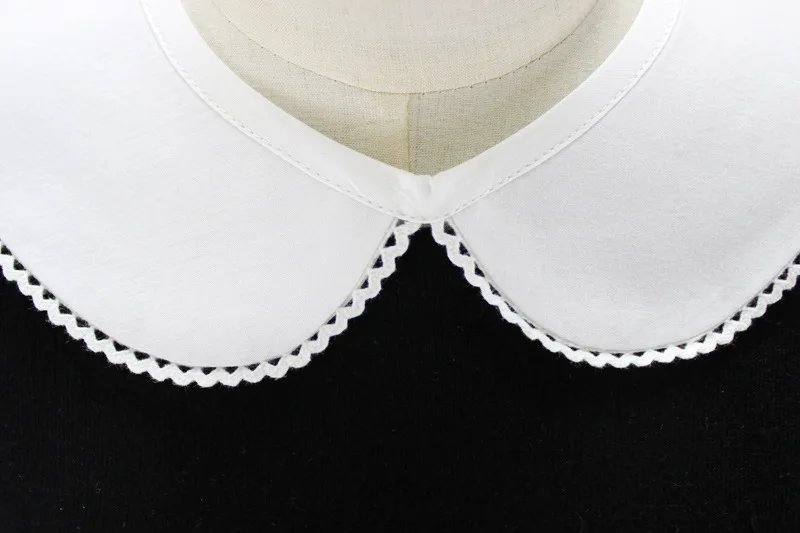 

2021 Sweet Doll Lapel False Fake Collar Ladies Detachable Sweater Dress Women False Collars Nep Kraagie Necklace Choker