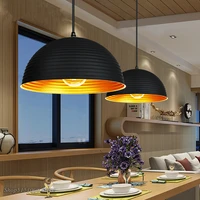 vintage pendant light metal semicircle loft pendant lamp for dining room bar cafe kitchen hanging lamp indoor lighting fixtures