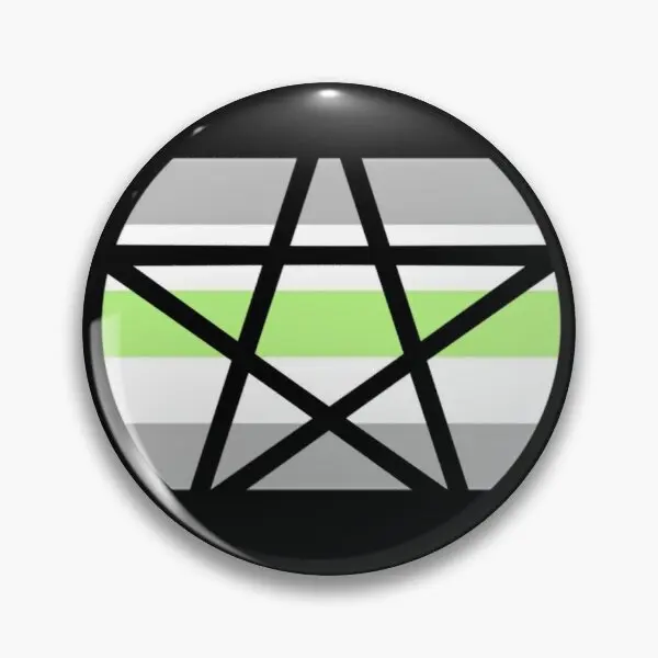 

Agender пентаграмма настраиваемая мягкая Кнопка булавка отворот булавка мультфильм одежда влюбленная шляпа металлические ювелирные изделия модный Декор смешной воротник