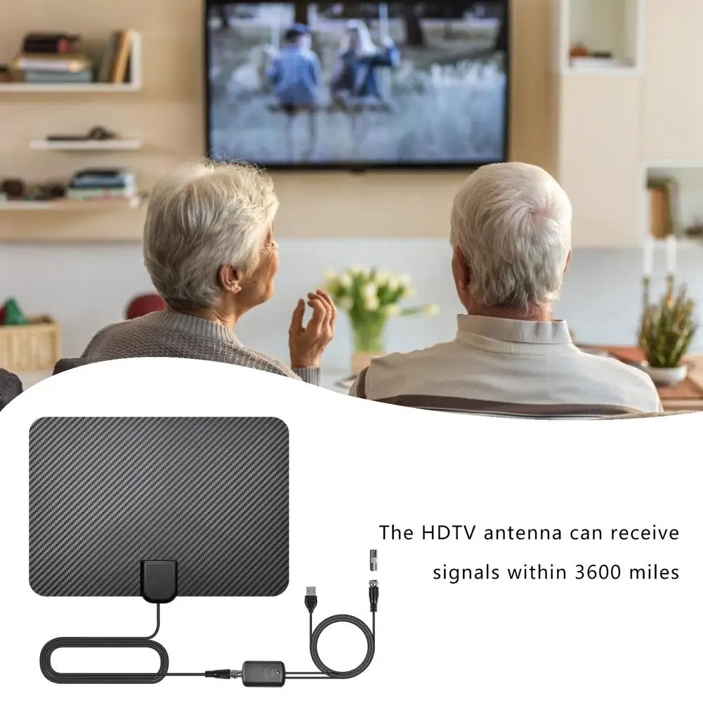 

Цифровая ТВ-антенна с высоким коэффициентом усиления, 3600 миль, 4K, 25 дБ