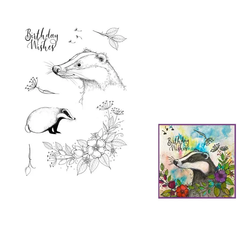 

Animal Metal Cutting Dies and Stamps Greeting Card Scrapbook Diary Handmade Decoration Embossing Template DIY New 2021 no dies