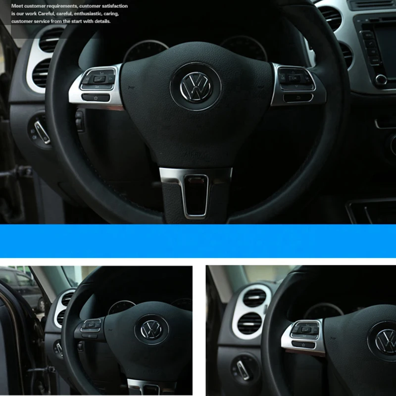Многофункциональное украшение на руль Volkswagen для Golf 6 Magotan CC Lavida Passat Touran Tiguan Jetta MK6