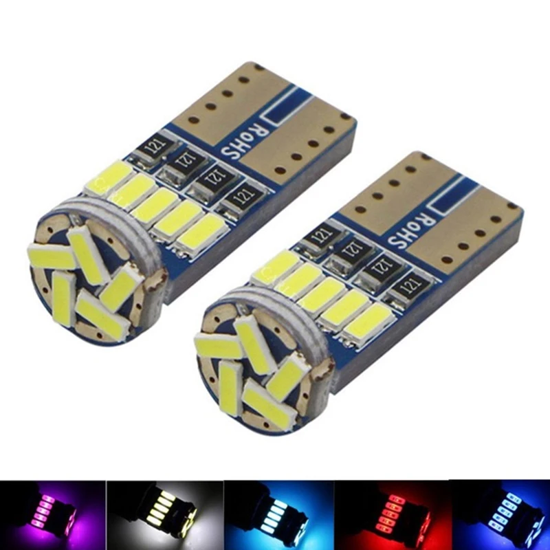 5x автомобиля 4014 14 SMD светильник T10 W5W 194 светодиодный s Canbus без ошибок авто