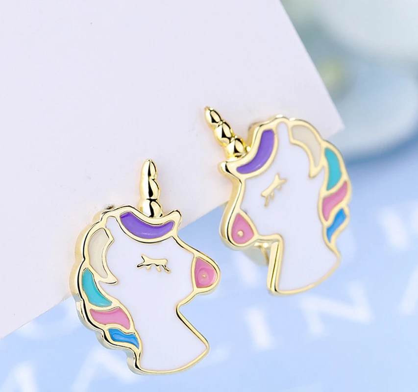 Модные красочные серьги-гвоздики LIVVY для женщин и девушек модные великолепные