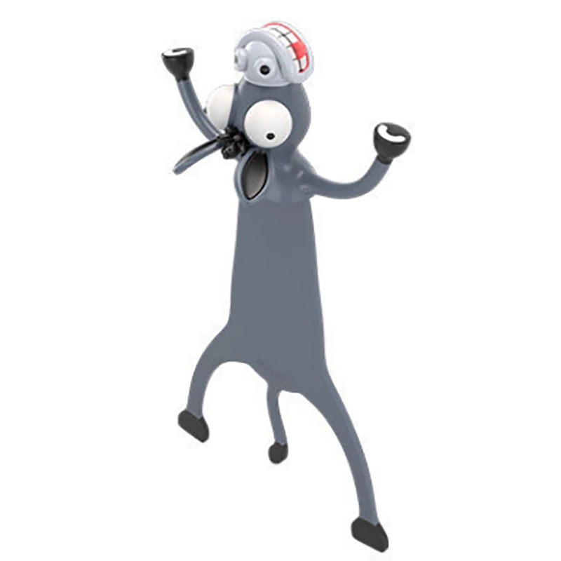 

Funny Donkey Bookmarks for Kids Cartoon Animal Book Markers Squashed Novelty Creative Cute Stationery Wacky Bookmark