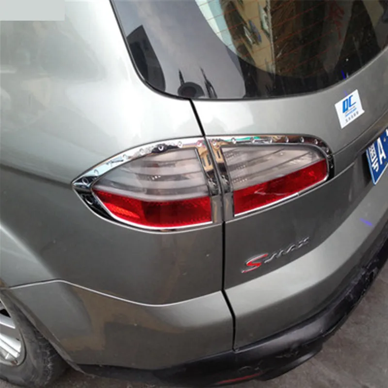 Автомобильный Стайлинг хром хвост светильник Накладка для Ford S-MAX первого