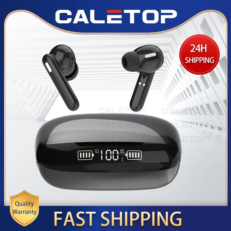 Bluetooth Беспроводные спортивные наушники CALETOP TWS 5 0 водонепроницаемые стерео с