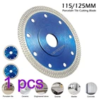 105115 мм125 мм Сверхтонкий пильный диск X-формы для алмазного фарфора, популярный спеченный Алмазный Циркулярный диск для резки фарфоровой плитки