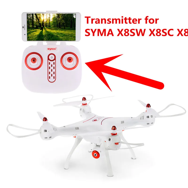 SYMA X8SW X8SC X8 PRO X8SG пульт дистанционного управления вертолетный передатчик X8SW части четырехосный авиационный радиоприемник