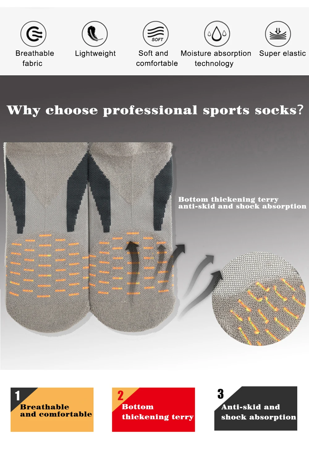 Мужские и женские спортивные носки Coolmax летние для езды на велосипеде баскетбола
