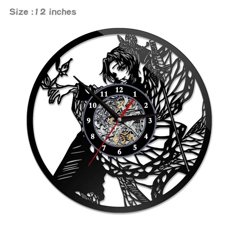 

Demon Slayer Cosplay Creativity Wall Clock Clock Crafts Anime Adult Child COS Home Decorations Halloween Christmas Party Gift
