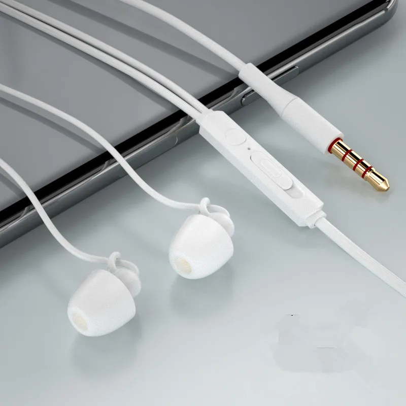 Type C In-Ear Earbud Wired Noise Reduction Stereo Cord Earphone Headset 3.5mm for iPhone Samsung Xiaomi Huawei MP3 MP4 | Электроника