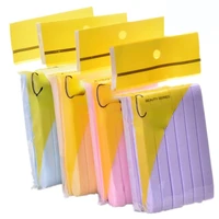 12pcsset cosmetic puff compressed cleaning sponge facial clean washing pad remove makeup skin care tool cleansing puff