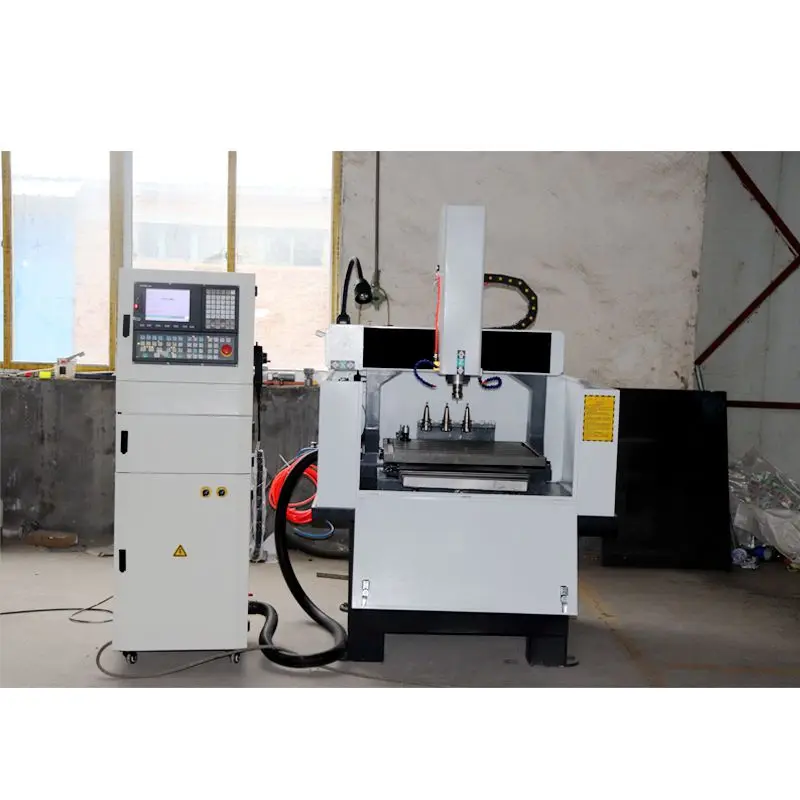 

Semi Closed Structure Aluminum Iron Mini Metal Engraving Marking Machine For Mold ATC CNC Router Machine
