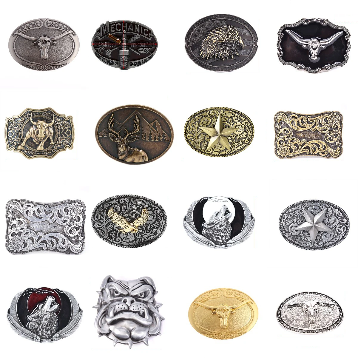 

Мужской винтажный ремень из цинкового сплава, ширина 3,6-3,9 см