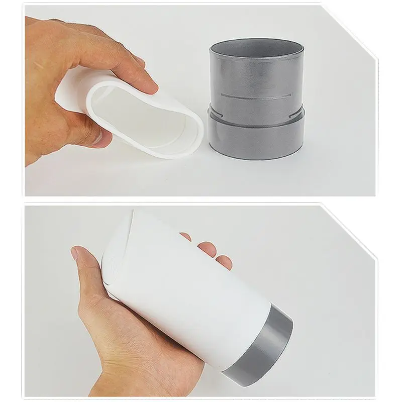 

Silicone Car Trash Can Garbage Dust Bin Storage Barrel Fits Cup Holder in Console or Door